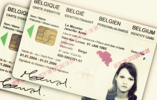 carte ID belge
