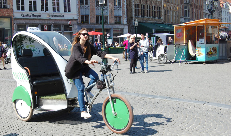 cyclo-taxi, Bruges