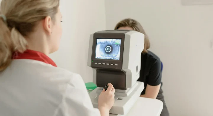 examen de la vue