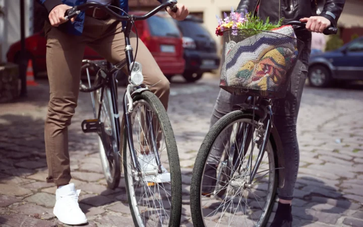 cyclistes en ville