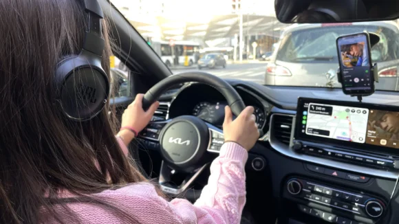 conduire avec des écouteurs