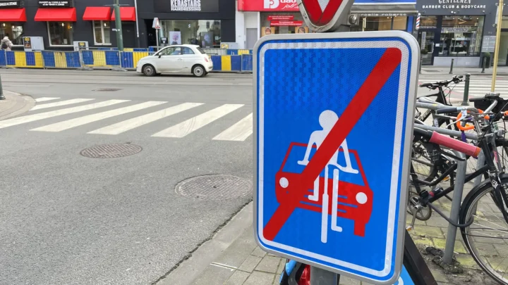 fin de la zone cyclable