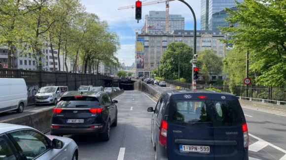 feu rouge au tunnel
