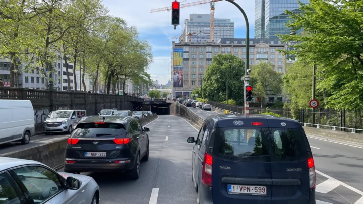feu rouge au tunnel
