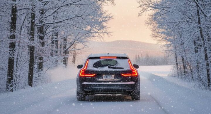 conduite sous la neige
